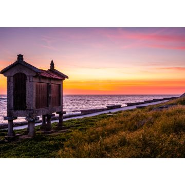 Lais Puzzle - Espigueiro am Meer, Galizien. Spanien - 100, 200, 500 & 1.000 Teile