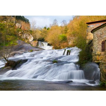Lais Puzzle - Bharosa Fluss Wasserfall. Barro, Pontevedra, Galizien, Spanien - 100, 200, 500 & 1.000 Teile