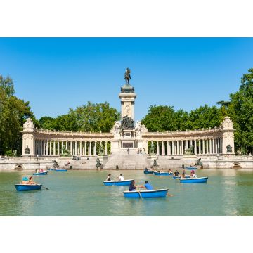 Lais Puzzle - Bootssee am Retiro-Park, Madrid, Spanien - 100, 200, 500 & 1.000 Teile