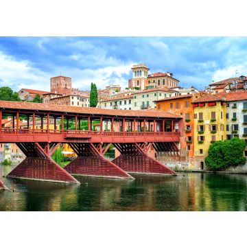 Lais Puzzle - Ponte degli Alpini Brücke, Bassano del Grappa, Italien - 100, 200, 500 & 1.000 Teile