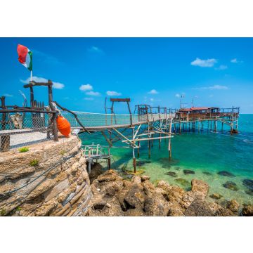 Lais Puzzle - Küste von Trabocchi, Provinz Chieti, Abruzzen - 100, 200, 500 & 1.000 Teile
