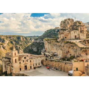 Lais Puzzle - Italien, Süditalien, Region der Basilikata, Provinz Matera, Matera. Die Stadt liegt in einer kleinen Schlucht, die von der Gravina geformt wurde - 100, 200, 500 & 1.000 Teile