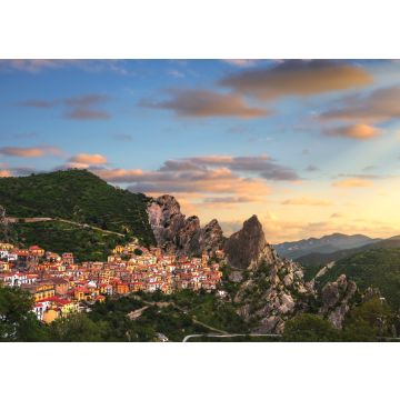 Lais Puzzle - Castelmezzano Dorf im Apennin Dolomiti Lucane. Basilikata, Italien - 100, 200, 500 & 1.000 Teile