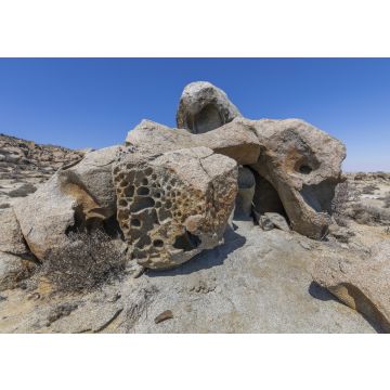 Lais Puzzle - Zoologico de Piedra, große Felsbrocken in der Atacama-Wüste, eine beeindruckende Landschaft mit erstaunlichen Felsformationen, die seltene Tierformen schaffen, schöne natürliche Texturen in einer natürlichen, trockenen Umgebung auf einer...