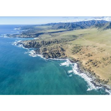 Lais Puzzle - Eine Luftaufnahme des Nationalparks Llanos de Challe, Atacama-Wüste an der Küste. Erstaunliche Landschaft wie diese Küste des Pazifischen Ozeans in Carrizal Bajo Stadt mit seinen Schluchten und Tälern, Chile - 100, 200, 500 & 1.000 Teile