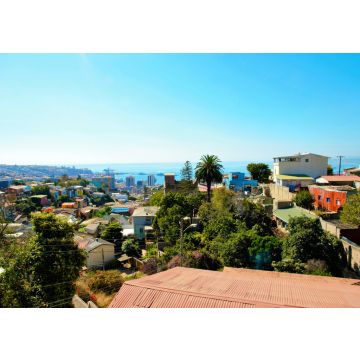 Lais Puzzle - Panoramablick von La Sebastiana von Valparaiso in Chile - 100, 200, 500 & 1.000 Teile