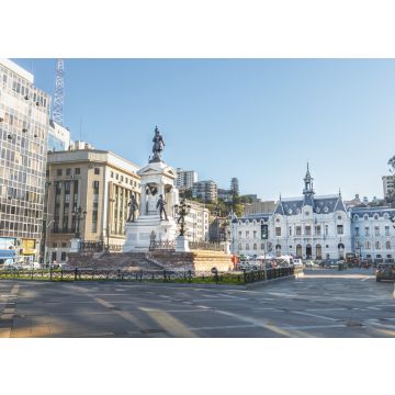 Lais Puzzle - Gebäude der Plaza Sotomayor Square und der chilenischen Marine (Armada de Chile) - Valparaiso, Chile - 100, 200, 500 & 1.000 Teile
