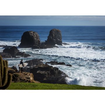 Lais Puzzle - Der wilde Strand von Pichilemu gilt als Surfstadt in Chile. Zentrale Küste, zwei Stunden südlich von Santiago - 100, 200, 500 & 1.000 Teile