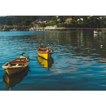 Lais Puzzle - Fischerboote in der Stadt Niebla, Valdivia, Chile - 100, 200, 500 & 1.000 Teile