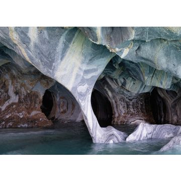 Lais Puzzle - Marmorhöhlen-Heiligtum, seltsame Felsformationen, die durch Wassererosion verursacht werden, General Carrera See, Puerto Rio Tranquilo, Region Aysen, Patagonien, Chile - 100, 200, 500 & 1.000 Teile