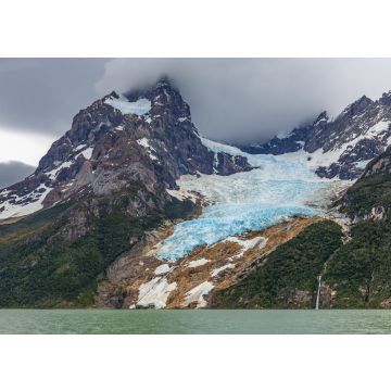 Lais Puzzle - Der Balmaceda-Gipfel und der Gletscher am Last Hope Sound oder Fjord im Bernardo O'Higgins-Nationalpark in der Nähe von Puerto Natales und Torres del Paine-Nationalpark, Patagonien, Chile - 100, 200, 500 & 1.000 Teile