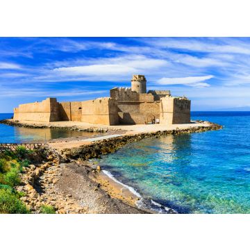 Lais Puzzle - Le Castella. Isola di Capo Rizzuto - erstaunliche Burg und schönes Meer in Kalabrien, Italien - 100, 200, 500 & 1.000 Teile