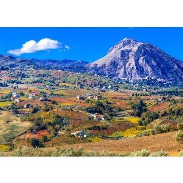 Lais Puzzle - Bunter Teppich der Weinberge in den Herbstfarben. Benevento, Italien - 100, 200, 500 & 1.000 Teile