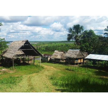 Lais Puzzle - Traditionelle Amazonas-Wohnungen in einem Dorf in der Nähe des Maranon-Flusses, Peru - 100, 200, 500 & 1.000 Teile