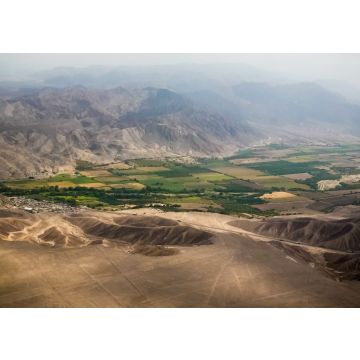 Lais Puzzle - Flugzeug-Panoramablick auf die Hochebene von Nasca mit Geoglyphenlinien, Ica, Peru - 100, 200, 500 & 1.000 Teile