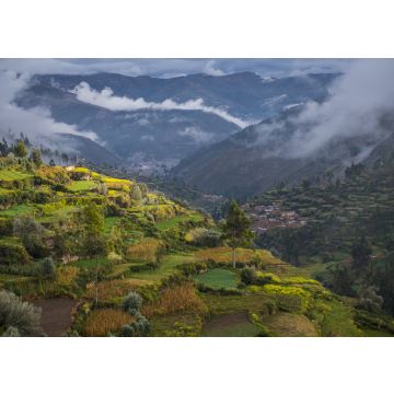 Lais Puzzle - Landwirtschaftliche Terrassen über Tarma, Junin, Peru, Südamerika - 100, 200, 500 & 1.000 Teile