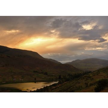 Lais Puzzle - Sonnenuntergang in der Laguna de ñahuimpuquio im zentralen Hochland von Peru. Chupaca - Peru - 100, 200, 500 & 1.000 Teile