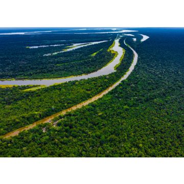 Lais Puzzle - Amazonas-Waldfluss Iquitos Peru Drohnen-Luftpanorama - 100, 200, 500 & 1.000 Teile