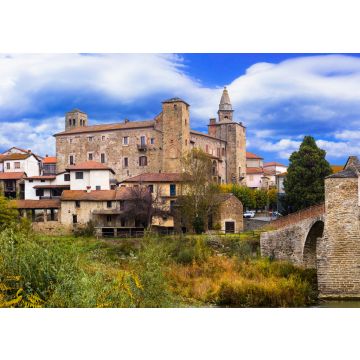 Lais Puzzle - Beeindruckendes mittelalterliches Kloster und Schloss von Bormida in der Region Asti im Piemont, Italien - 100, 200, 500 & 1.000 Teile
