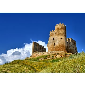 Lais Puzzle - Ansicht der mittelalterlichen Burg von Mazzarino, Caltanissetta, Sizilien, Italien, Europa - 100, 200, 500 & 1.000 Teile