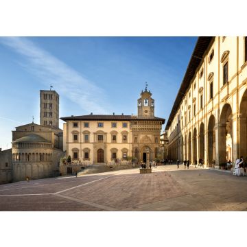 Lais Puzzle - Arezzo: Piazza Grande der Hauptplatz der Stadt Arezzo, Toskana, Italien - 100, 200, 500 & 1.000 Teile