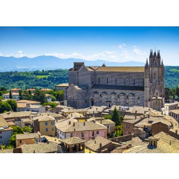 Lais Puzzle - Orvieto, Italien - Panoramablick auf die Altstadt von Orvieto und die Region Umbrien mit Piazza Duomo und Dom von Orvieto - 100, 200, 500 & 1.000 Teile