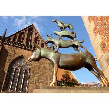 Lais Puzzle - Bremer Stadtmusikanten in der Abendsonne - 100, 200, 500 & 1.000 Teile