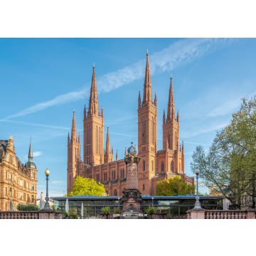 Lais Puzzle - Blick auf die Marktkirche vom Marktplatz in Wiesbaden - Deutschland - 100, 200, 500 & 1.000 Teile