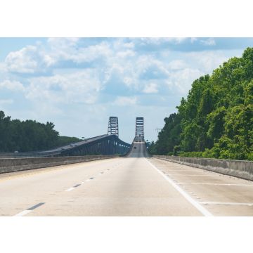 Lais Puzzle - Bay Minette mit der Interstate Highway Road i-65 in Alabama mit der Brücke von General WK Wilson Jr. über Mobile Bay Water im Sommer - 100, 200, 500 & 1.000 Teile