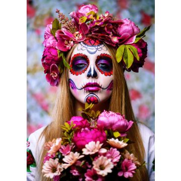 Lais Puzzle - traditionelle Totenkostüme / Dio de los Muertes, Mexiko - 100, 200, 500 & 1.000 Teile