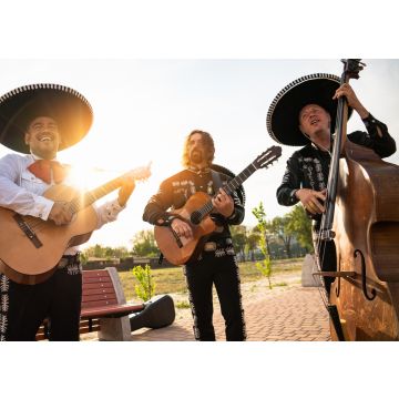 Lais Puzzle - Straßenkonzert der Mariachi-Band mexikanischer Musiker - 100, 200, 500 & 1.000 Teile