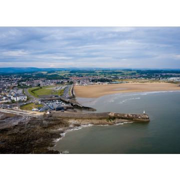 Lais Puzzle - Luftaufnahme des Strandes und Hafens von Porthcawl und des Jahrmarktes in Südwales UK - 100, 200, 500 & 1.000 Teile