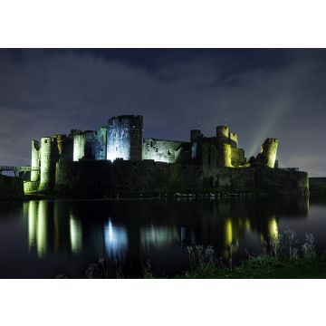 Lais Puzzle - Caerphilly Castle bei Nacht, Wales - 100, 200, 500 & 1.000 Teile