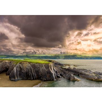 Lais Puzzle - Küstenweg Cardigan, Wales, dramatischer Himmel - 100, 200, 500 & 1.000 Teile