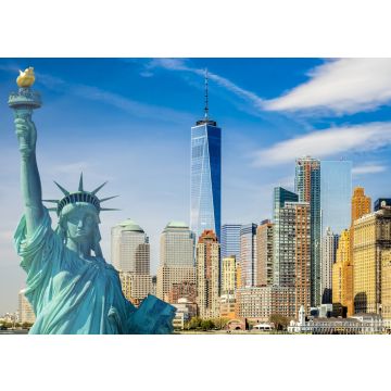 Lais Puzzle - Stadtbild von New York, Freiheitsstatue, untere Skyline von Manhattan - 100, 200, 500 & 1.000 Teile