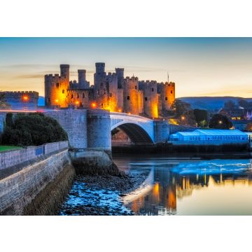 Lais Puzzle - Conwy Castle, Wales - 100, 200, 500 & 1.000 Teile