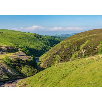 Lais Puzzle - Walisische Landschaft in der Nähe des Aled Isaf Reservoirs mit dem fast ausgetrockneten Afon Aled, Conwy, Wales - 100, 200, 500 & 1.000 Teile