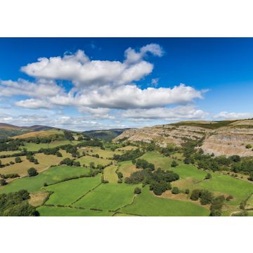 Lais Puzzle - Walisische Landschaft, von Castell Dinas Bran aus gesehen, in der Nähe von Llangollen, Denbighshire, Wales, UK - 100, 200, 500 & 1.000 Teile