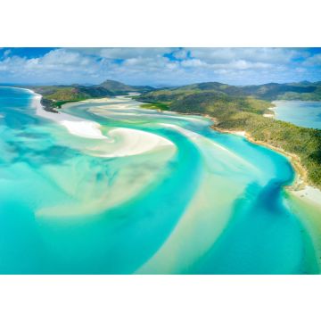Lais Puzzle - Hill Inlet am Whitehaven Beach auf der Whitesunday Island, Queensland, Australien - 100, 200, 500 & 1.000 Teile