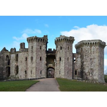 Lais Puzzle - Schloss Raglan in Monmouthshire Wales mit seinen imposanten Türmen - 100, 200, 500 & 1.000 Teile