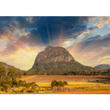 Lais Puzzle - Glass House Mountains National Park in Australien mit dramatischem Sonnenlicht - 100, 200, 500 & 1.000 Teile