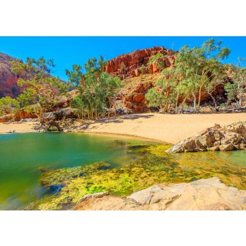 Lais Puzzle - Szenische Landschaft von Ormiston Gorge Water Hole mit Geistergummi in West MacDonnell Ranges, Northern Territory, Australien - 100, 200, 500 & 1.000 Teile