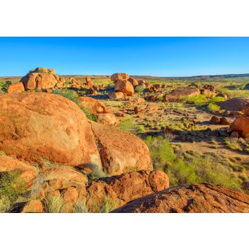 Lais Puzzle - Panoramaluftaufnahme von riesigen Granitblöcken bei Karlu Karlu oder Devils Marbles im Northern Territory, Australien in der Nähe von Tennant Creek - 100, 200, 500 & 1.000 Teile
