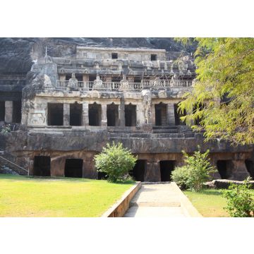 Lais Puzzle - Historische Undavalli-Höhlen in der Nähe der Stadt Vijayawada in Indien - 100, 200, 500 & 1.000 Teile