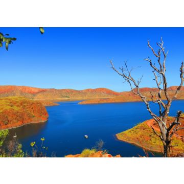 Lais Puzzle - Hoch oben Blick auf den schönen Lake Argyle in der Nähe von Kununurra, Westaustralien an einem warmen sonnigen Tag mit blauem Himmel - 100, 200, 500 & 1.000 Teile