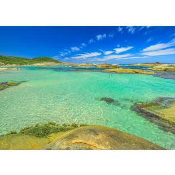 Lais Puzzle - Landschaftlich ruhiges türkisfarbenes Wasser des Greens Pool im William Bay National Park, Denmark, Westaustralien - 100, 200, 500 & 1.000 Teile