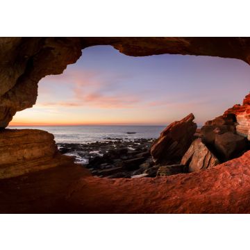 Lais Puzzle - Blick aus einer kleinen Höhle am Gantheaume Point Broome Western Australia bei Sonnenuntergang - 100, 200, 500 & 1.000 Teile