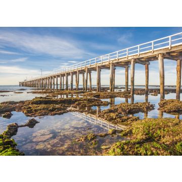 Lais Puzzle - Point Lonsdale Jetty, am Eingang zur Port Philip Bay, Point Lonsdale, Bellarine Penninsula, Victoria, Australien - 100, 200, 500 & 1.000 Teile