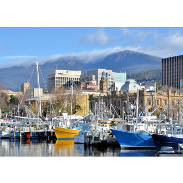 Lais Puzzle - Fischerboot am Kai in Hobart Harbour, Tasmanien, Australien - 100, 200, 500 & 1.000 Teile