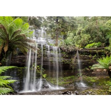 Lais Puzzle - Russell Falls liegt in Tasmanien, Australien. Er befindet sich in einem üppigen, grünen Regenwald. - 100, 200, 500 & 1.000 Teile